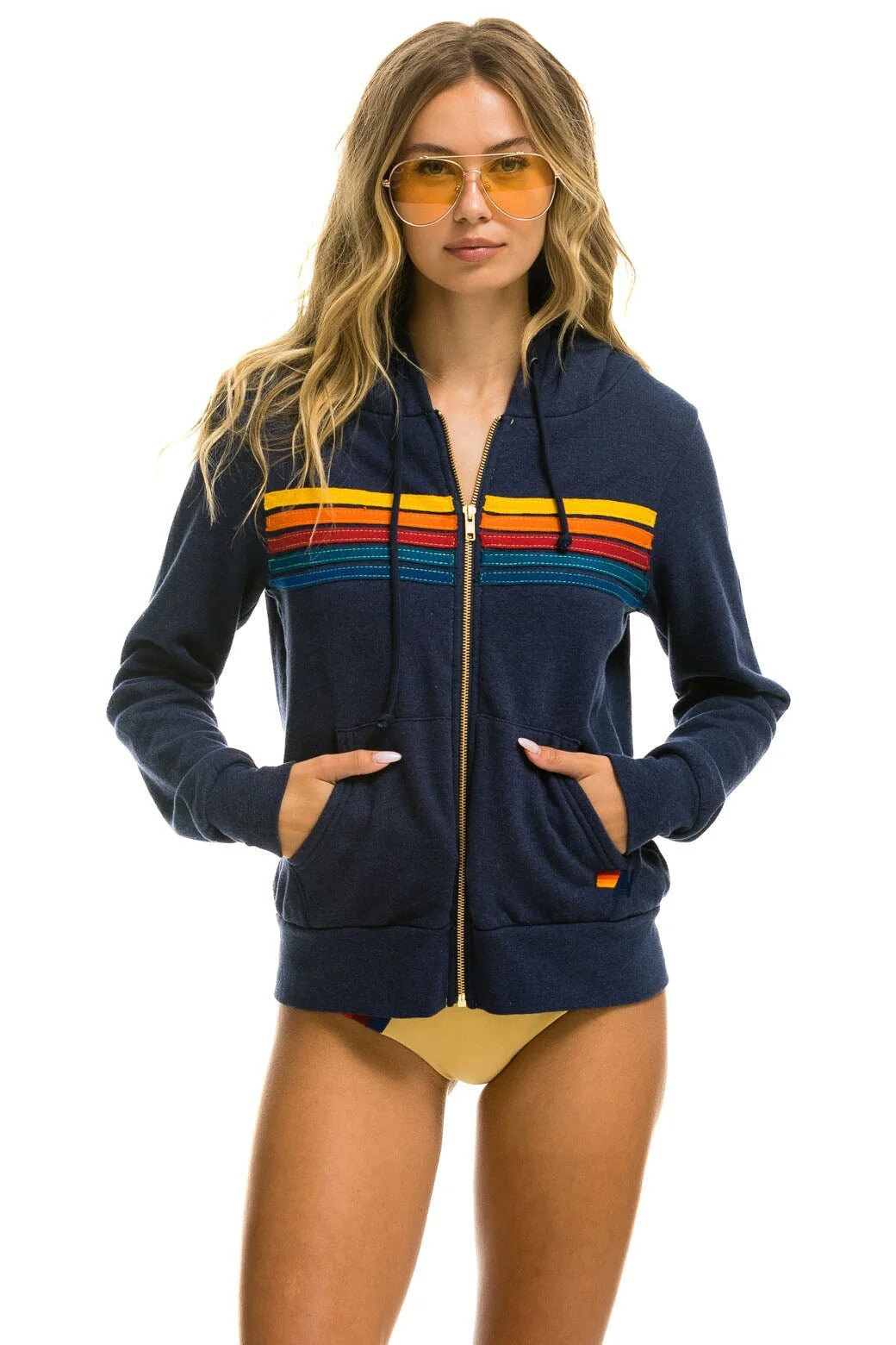 5 Stripe hoodie featuring a premium vintage-inspired design, unisex fit, and cozy pullover style for everyday comfort-12