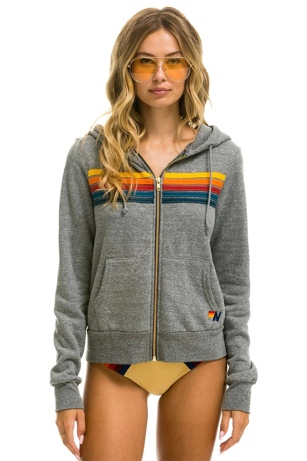 5 Stripe hoodie featuring a premium vintage-inspired design, unisex fit, and cozy pullover style for everyday comfort-6