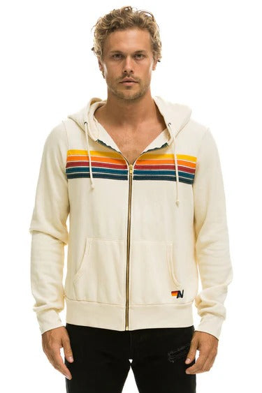 5 Stripe hoodie featuring a premium vintage-inspired design, unisex fit, and cozy pullover style for everyday comfort-1