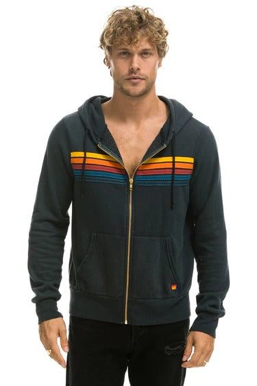 5 Stripe hoodie featuring a premium vintage-inspired design, unisex fit, and cozy pullover style for everyday comfort-3