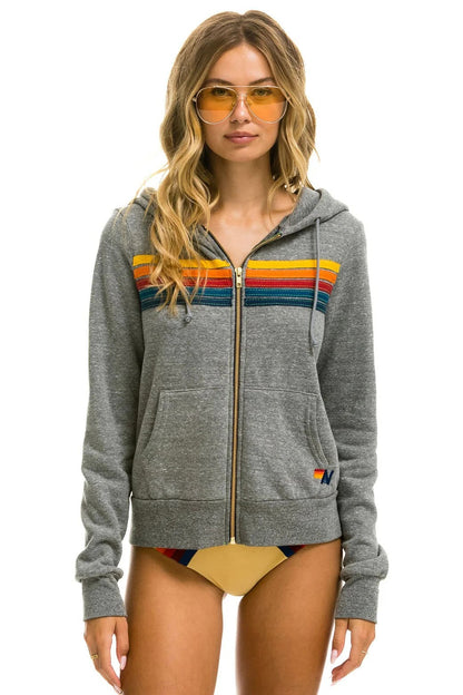 5 Stripe hoodie featuring a premium vintage-inspired design, unisex fit, and cozy pullover style for everyday comfort-6