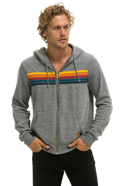 5 Stripe hoodie featuring a premium vintage-inspired design, unisex fit, and cozy pullover style for everyday comfort-7